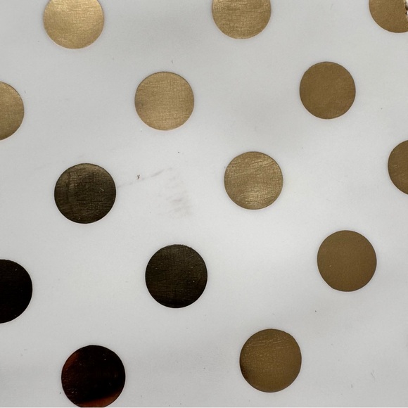 Kate Spade pencil case gold polka dot - Picture 4 of 9